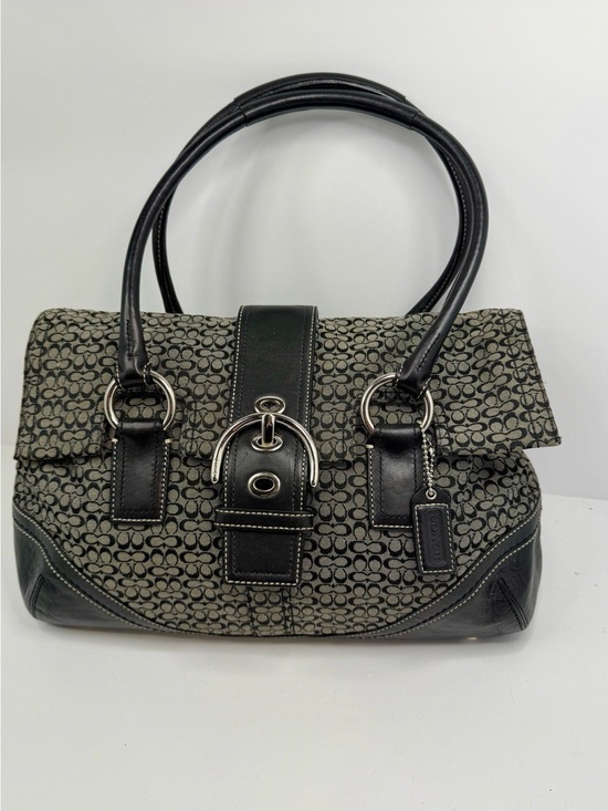 Coach Handbags - Coach SOHO Signature C Satchel / Shoulder Bag